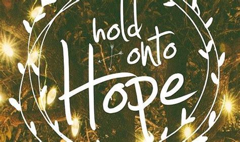 Hold On To Hope Pocket Fuel Daily Devotional Hope Wallpaper