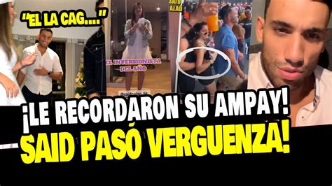 Hermana De Said Palao Le Record Su Ampay Frente A Alejandra Baigorria