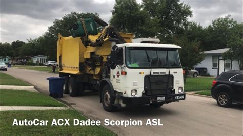 City Of San Antonio Solid Waste Management Autocar Acx Xpeditor Dadee