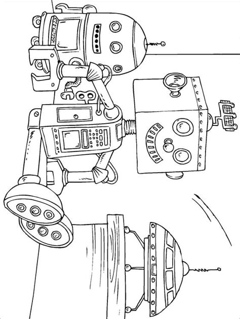 Coloring Page Toy Robot Free Printables Img 22832