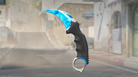 CS2 UPDATED KARAMBIT BLUE GEM NEW UPDATED BLUE GEM KNIFE YouTube