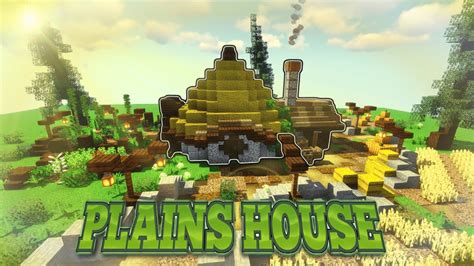 Minecraft: EASY PLAINS HOUSE ( Simple Building Tutorial ) - YouTube