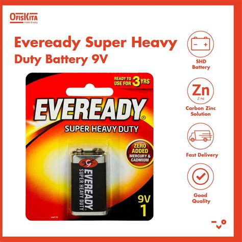 Ofiskita Eveready Super Heavy Duty Battery V