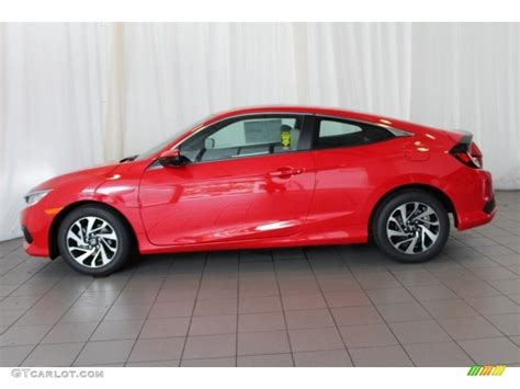 2016 Rallye Red Honda Civic LX P Coupe 115230486 Photo 5 GTCarLot