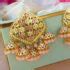 Jadau Small Jhumka Earring Set Light Pink Fashioncrab