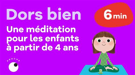 Méditation Pour Enfants De 4 à 12 Ans Calme Et Attentif Comme Une