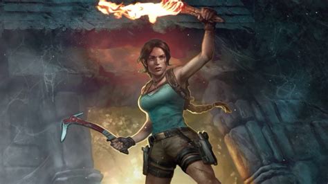 Official Tomb Raider Secret Lair Brings Lara Croft To Magic The
