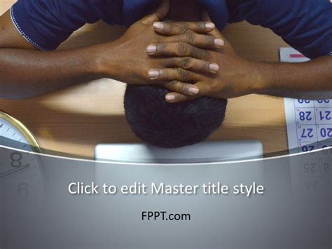 Free Psychological Stress Powerpoint Template Free Powerpoint Templates