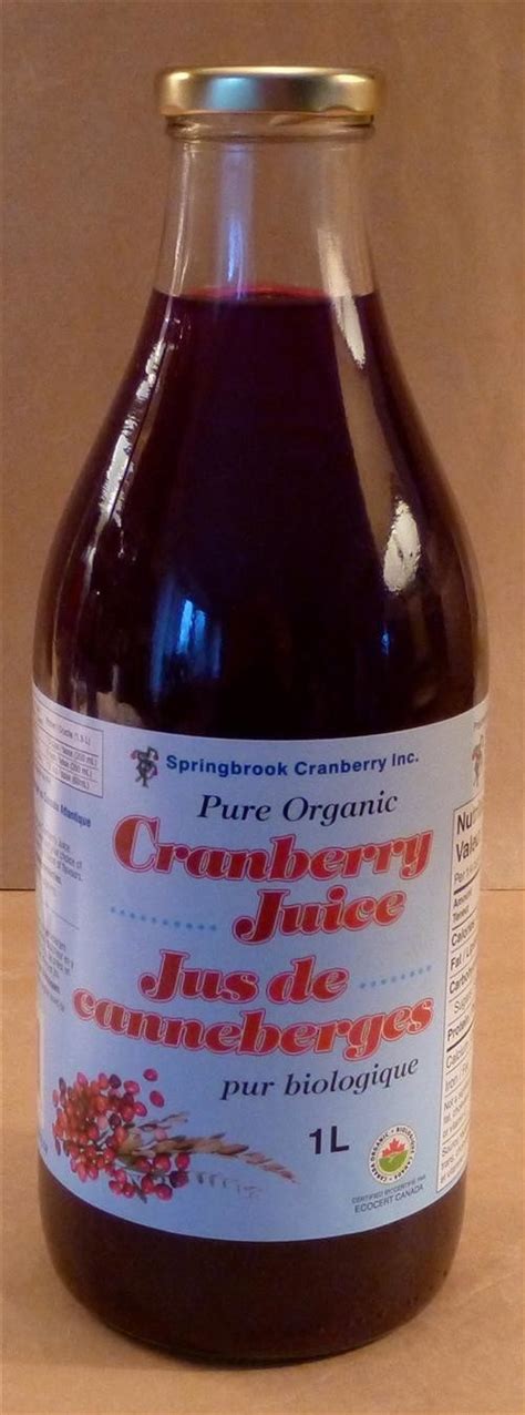 Pure Organic Cranberry Juice