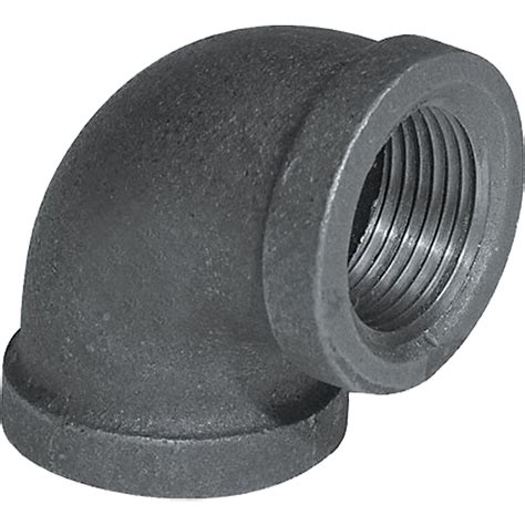 Black Iron 90° Elbow Shop Black Malleable Iron Fittings Metalworks