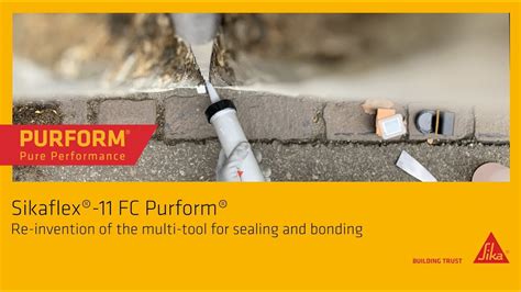 Sikaflex Fc Purform Multipurpose Sealant And Adhesive For