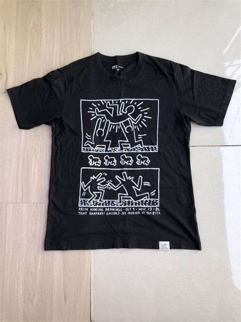 Keith Harring X Uniqlo Men S Fashion Tops Sets Tshirts Polo