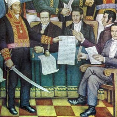 El Congreso Da A Conocer La Constitución De Apatzingán 1814 1815 22 Oct 1814 Año 10 Nov