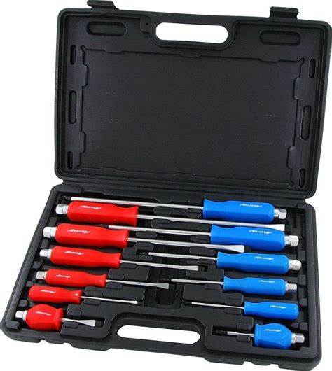 Hammer Through Screwdriver Set Flat And Philips 12pc