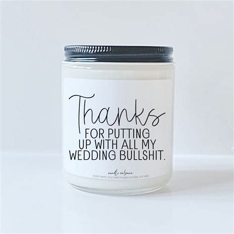 Bridal Party Thank You Gift Bridesmaids Funny Gift Bridezilla Maid