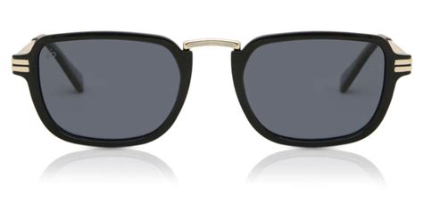 Privé Revaux The City S 2m2 M9 Sunglasses Black Gold Visiondirect Australia