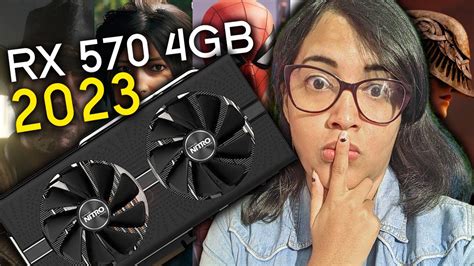 RX 570 4GB en 2023 GAMING TEST AUN VALE LA PENA DESPUES de 6 AÑOS