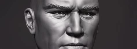 Sculpting a Realistic Male Face - FlippedNormals