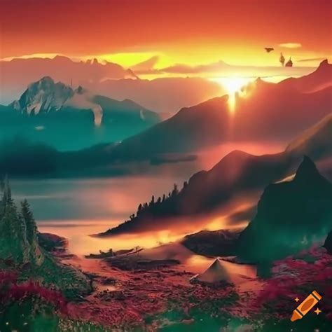 Amazing landscape dream 4k