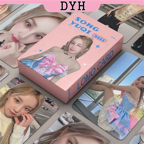 55pcsbox Gi Dle Yuqi Photocard Lomo Card Kpop Album Postcard Collection Card Shopee Philippines