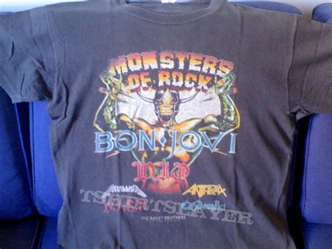 Antonio's Bon Jovi, Dio, Metallica, Monsters Of Rock Festival 1987 ...