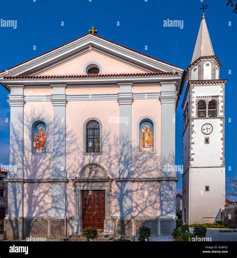 Slovenia Coast And Karst - Karst of Slovenia -Wine Way - Gorjansko Komen -Church of Sant'Andrea ...