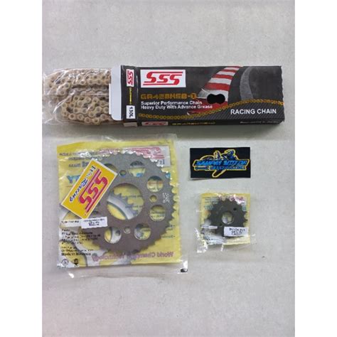 Jual Gear Set SSS 428 35 Sampai 44 R HSBT Megapro GL CB Tiger Sonic