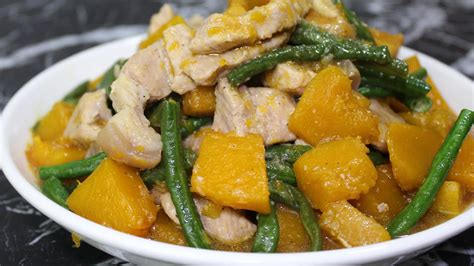 Ginisang Kalabasa With Pork And Sitaw Recipe Yummy Food Ph