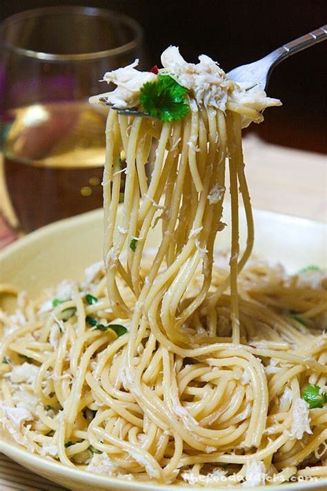 Crab Garlic Noodles Entered This Had To Be The Easiest Dish Ive Ever