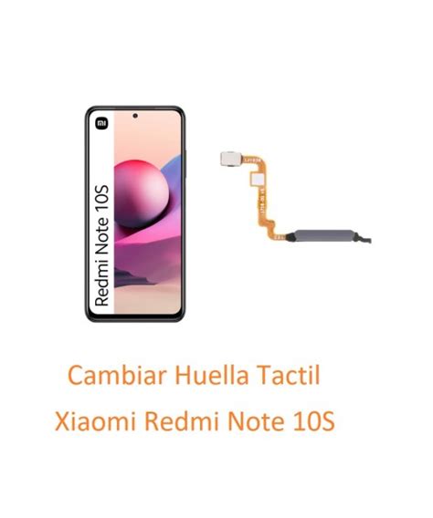 Cambiar Huella Tactil Xiaomi Redmi Note S De M Vil