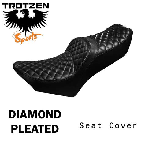 Kawasaki Ex500 Ninja 87 93 Ex 500 Diamond Pleated Seat Cover Trotzen