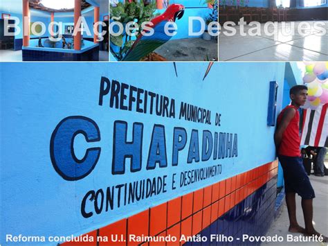 A Es E Destaques Chapadinha Ma Prefeitura De Chapadinha Inaugura