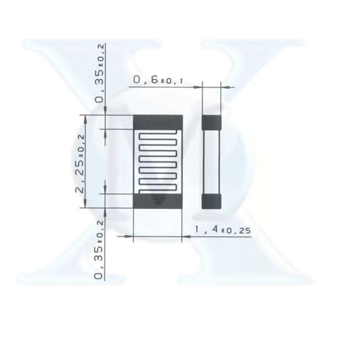 Class A Thin Film Platinum Resistance Pt Thin Film Resistor Rtd