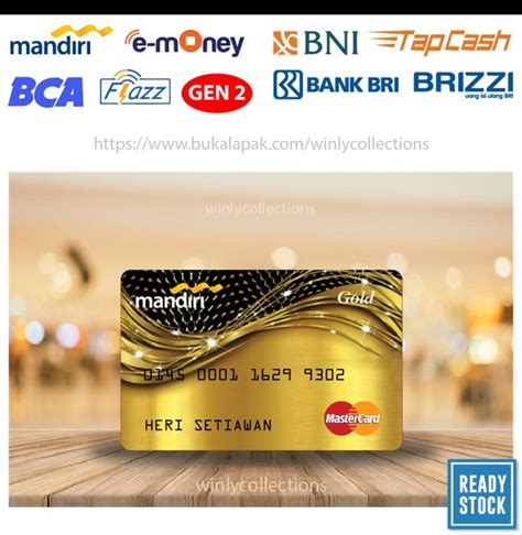 Jual Kartu E Toll Mandiri E Money Saldo Design Emoney Custom