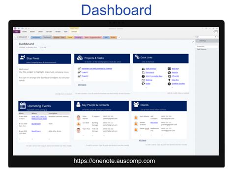 Onenote Project Dashboard Template - Printable Word Searches