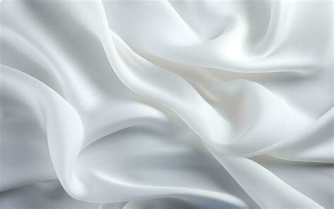 white silk fabric background with folds Generative AI 32323632 Stock ...