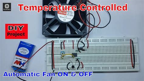 How To Make A Automatic Fan Controller Circuit Based On Temperature