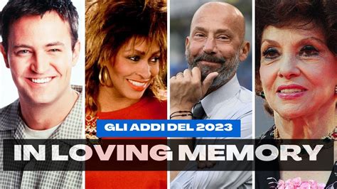 Tutti I Personaggi Famosi Morti Nel In Loving Memory Youtube