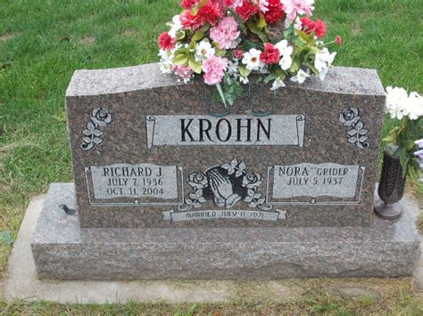 Richard J Krohn Find A Grave Memorial