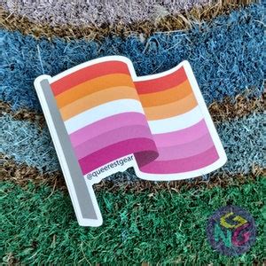 Lesbian Sticker Lesbian Gifts Lesbian Decals Lesbian Etsy