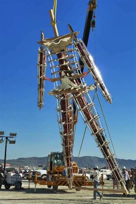 Burning Man 2010 Metropolis Hang Man The Man S Flickr