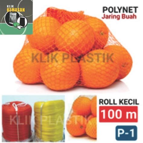 Jual Jaring Buah Meter Polynet Polinet Fruit Mesh Bag Keranjang