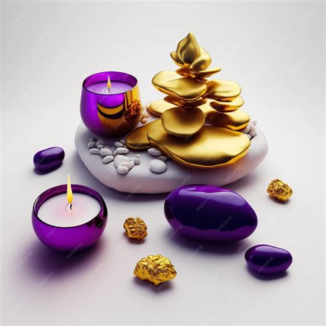 Premium Photo | Zen stones for spa decorations