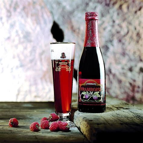 Lindemans Framboise Raspberry Lambic Pilsner Glass Belgian Beer