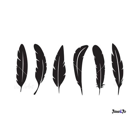 Feather Svg Feathers Svg Feather Clipart Cricut Feather Inspire