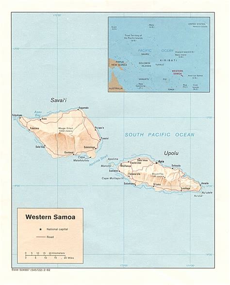 Samoa Maps - Perry-Castañeda Map Collection - UT Library Online