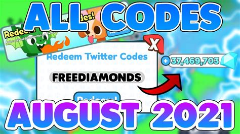 All Codes In Pet Simulator X Roblox Pet Simulator X Youtube