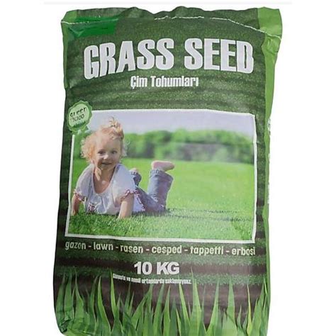 Çim Tohumu 10 Kg Grass Seed 6 Lı Karışım