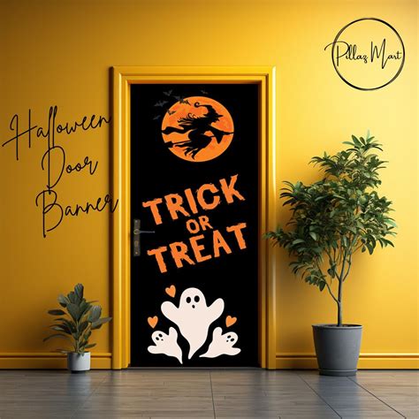 halloween door poster printable door poster printable halloween door