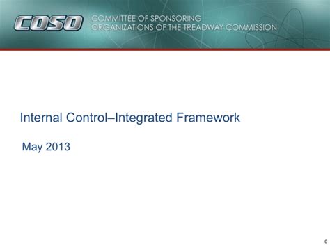 Coso Framework Overview